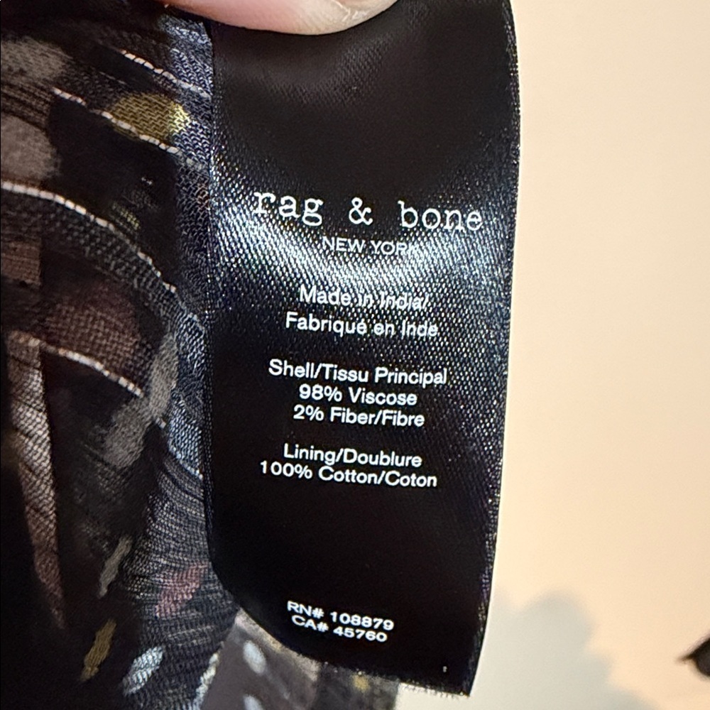 Rag & Bone Long Sleeve Dress missing slip - Picture 4 of 4